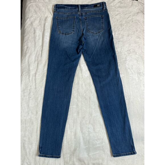 Kut from The Kloth Mia Mid Rise Slim Fit Skinny Pants Jeans Women’s Size 10 - Picture 2 of 6